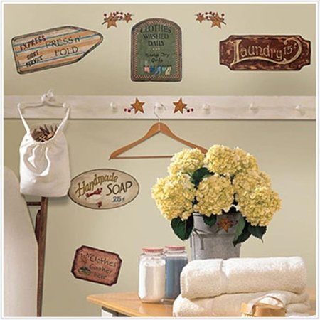 ROOMMATES Roommates RMK1175SCS Country Signs Peel & Stick Appliques RMK1175SCS